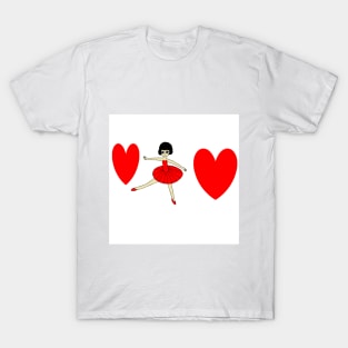 a ballerina T-Shirt